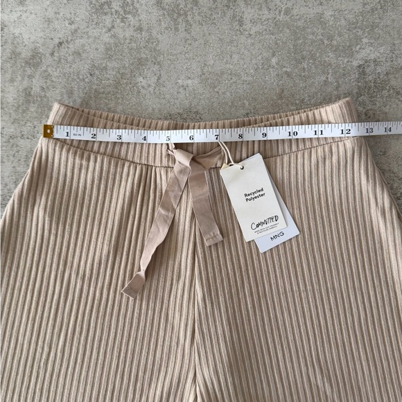 Mango Ribbed knitted Shorts - Picture 10 of 11